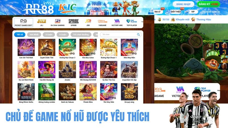 Chủ Đề Game Nổ Hũ Được Yêu Thích